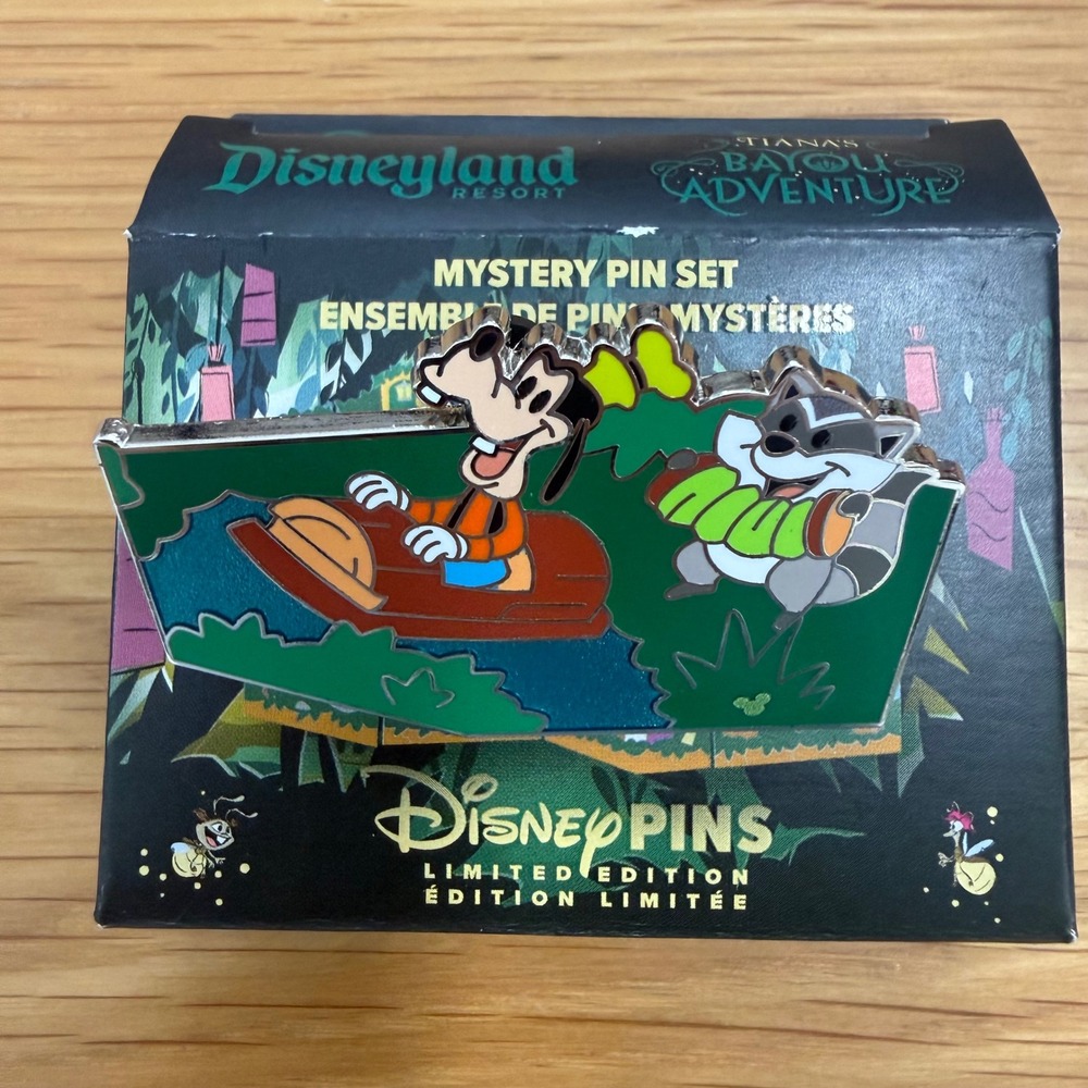 Disney Pin DLR Tiana's Bayou Adventure Goofy LE 650 Mystery Set Puzzle 2006